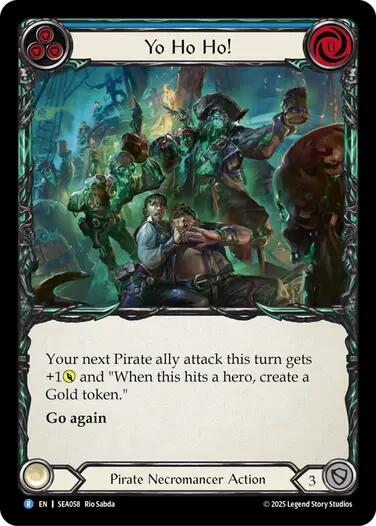 Yo Ho Ho! [SEA058] (High Seas)  Rainbow Foil | Cracking-Singles