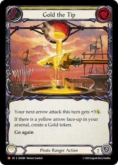 Gold the Tip [SEA088] (High Seas)  Rainbow Foil | Cracking-Singles