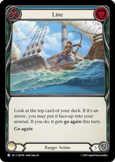 Line [SEA104] (High Seas)  Rainbow Foil | Cracking-Singles