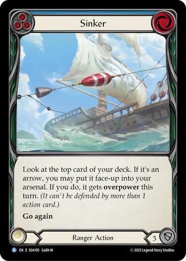 Sinker [SEA105] (High Seas) | Cracking-Singles