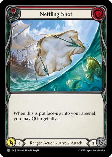 Nettling Shot [SEA108] (High Seas)  Rainbow Foil | Cracking-Singles