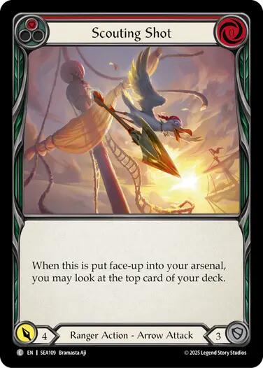 Scouting Shot [SEA109] (High Seas)  Rainbow Foil | Cracking-Singles