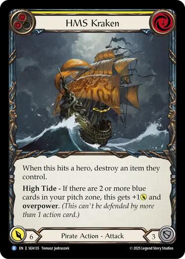 HMS Kraken [SEA135] (High Seas) | Cracking-Singles