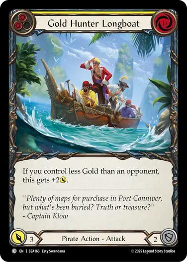 Gold Hunter Longboat [SEA163] (High Seas) | Cracking-Singles