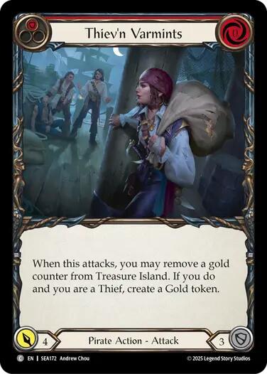 Thiev'n Varmints [SEA172] (High Seas)  Rainbow Foil | Cracking-Singles