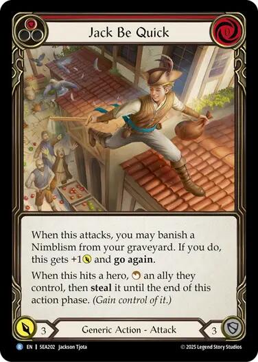 Jack Be Quick [SEA202] (High Seas)  Rainbow Foil | Cracking-Singles