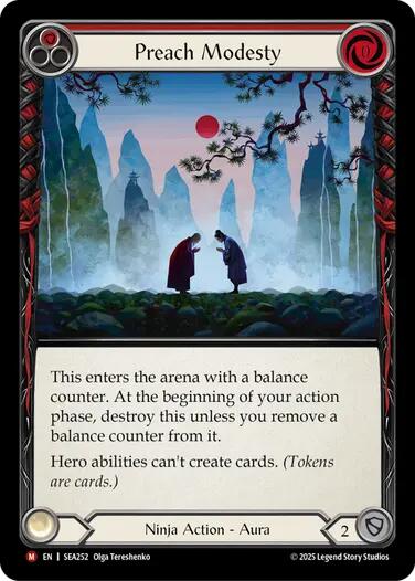 Preach Modesty [SEA252] (High Seas) | Cracking-Singles