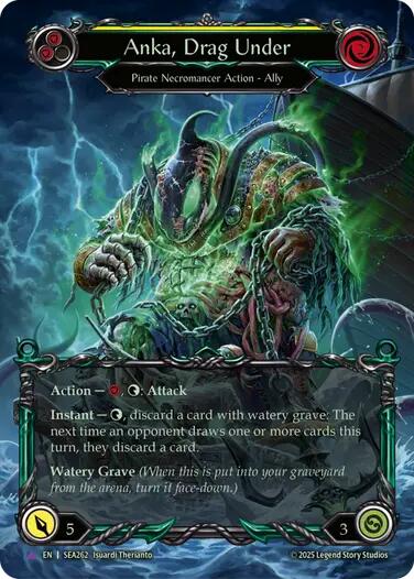 Anka, Drag Under [SEA262] (High Seas)  Cold Foil | Cracking-Singles