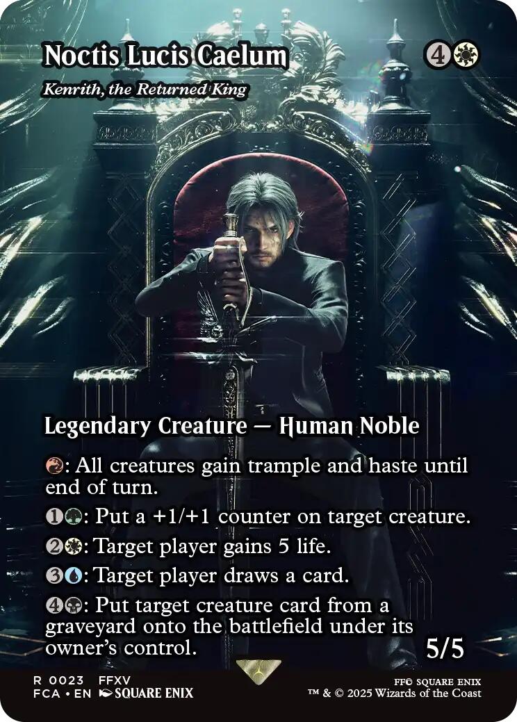 Noctis Lucis Caelum - Kenrith, the Returned King (Showcase) [FINAL FANTASY : Through the Ages] | Cracking-Singles