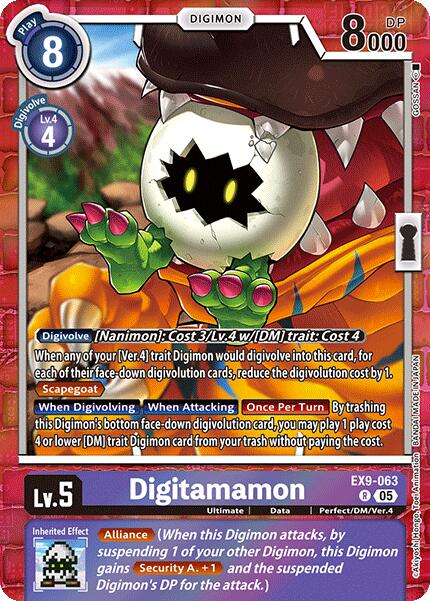 Digitamamon [EX9-063] [Versus Monsters] | Cracking-Singles