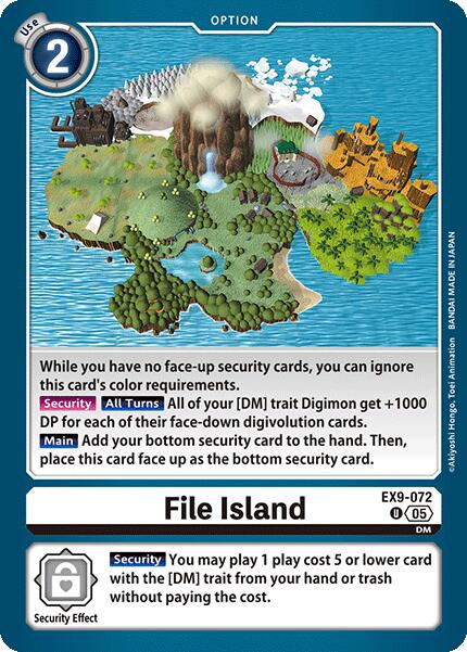 File Island [EX9-072] [Versus Monsters] | Cracking-Singles