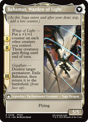 Dion, Bahamut's Dominant // Bahamut, Warden of Light (Extended Art) [FINAL FANTASY] | Cracking-Singles