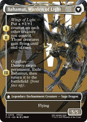 Dion, Bahamut's Dominant // Bahamut, Warden of Light (Borderless) [FINAL FANTASY] | Cracking-Singles