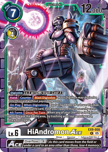 HiAndromon ACE [EX9-056] [Versus Monsters] | Cracking-Singles
