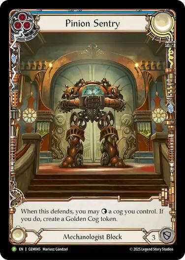 Pinion Sentry [GEM045] (GEM Pack 2) | Cracking-Singles