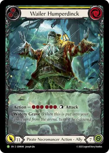 Wailer Humperdinck [GEM048] (GEM Pack 2)  Rainbow Foil | Cracking-Singles