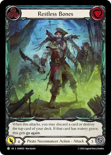 Restless Bones (Blue) [GEM050] (GEM Pack 2) | Cracking-Singles