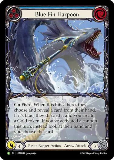 Blue Fin Harpoon [GEM054] (GEM Pack 2) | Cracking-Singles