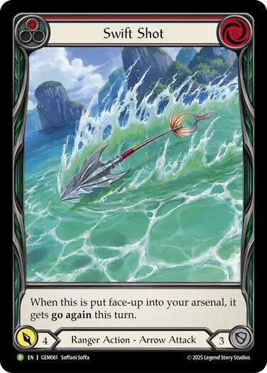 Swift Shot [GEM061] (GEM Pack 2)  Rainbow Foil | Cracking-Singles