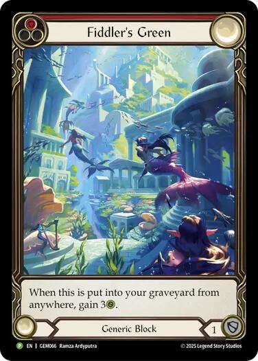 Fiddler's Green (Red) [GEM066] (GEM Pack 2) | Cracking-Singles