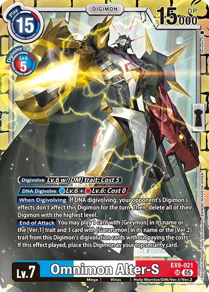 Omnimon Alter-S [EX9-021] [Versus Monsters] | Cracking-Singles