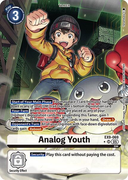 Analog Youth [EX9-069] (Alternate Art) [Versus Monsters] | Cracking-Singles
