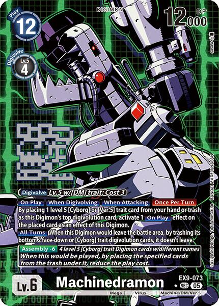 Machinedramon [EX9-073] (Alternate Art) [Versus Monsters] | Cracking-Singles
