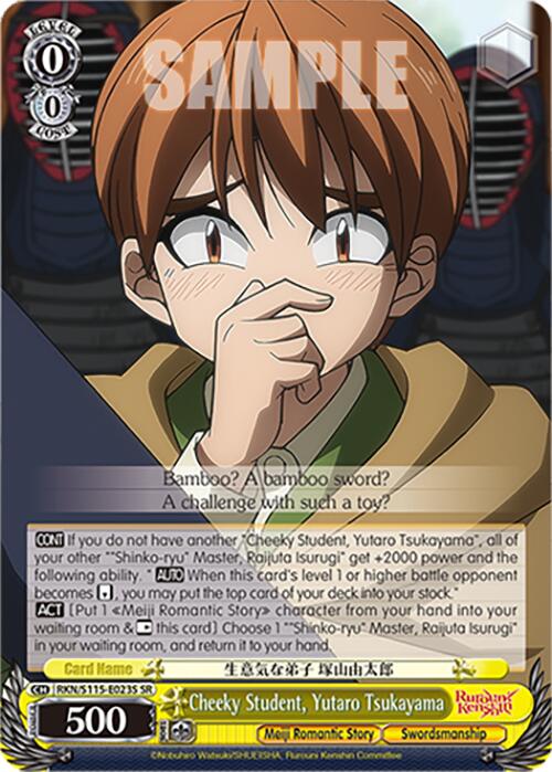 Cheeky Student, Yutaro Tsukayama (RKN/S115-E023S SR) [Rurouni Kenshin] | Cracking-Singles