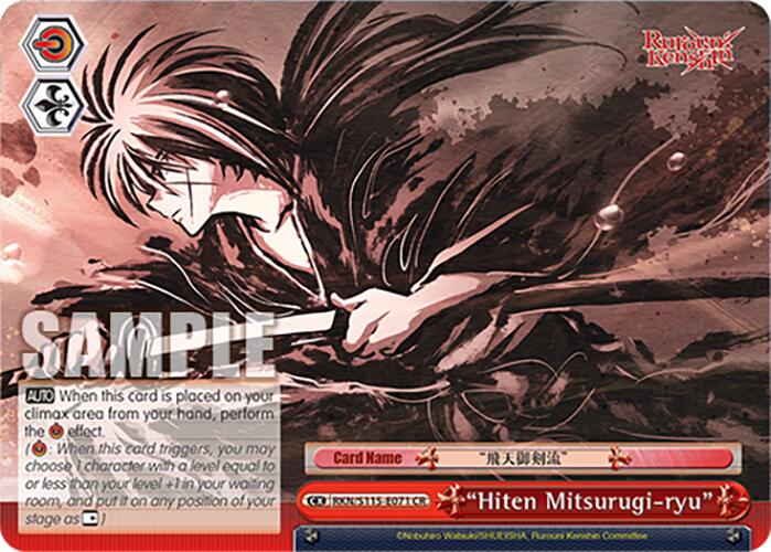 Hiten Mitsurugi-ryu (RKN/S115-E071 CR) [Rurouni Kenshin] | Cracking-Singles