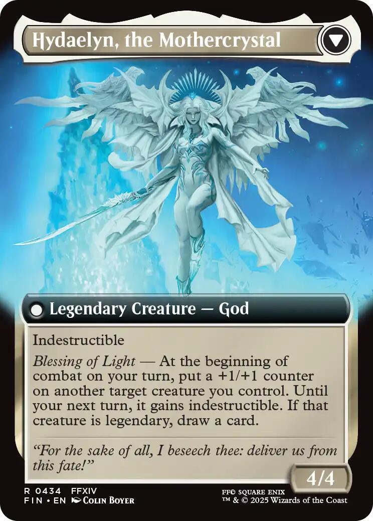 Venat, Heart of Hydaelyn // Hydaelyn, the Mothercrystal (Extended Art) [FINAL FANTASY] | Cracking-Singles