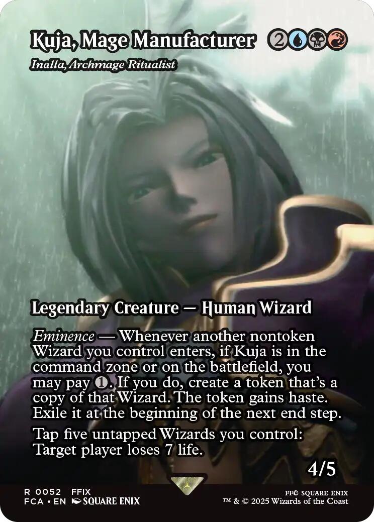 Kuja, Mage Manufacturer - Inalla, Archmage Ritualist (Showcase) [FINAL FANTASY : Through the Ages] | Cracking-Singles