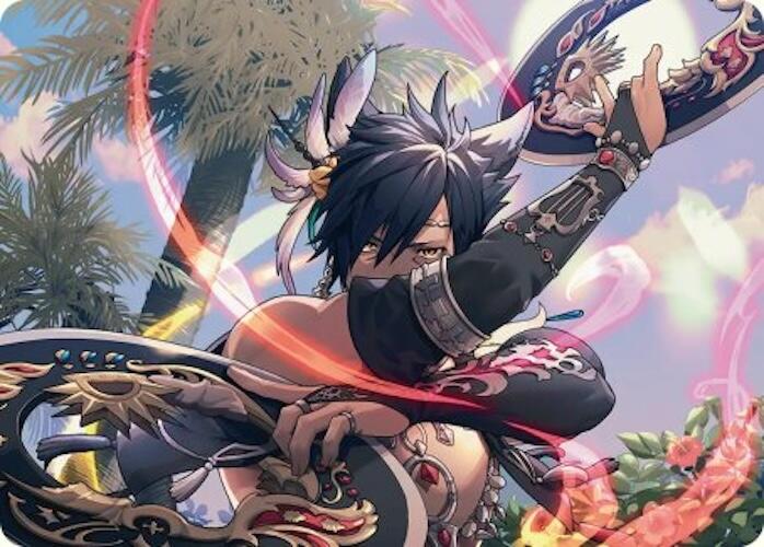Dancer's Chakrams Art Card [FINAL FANTASY Art Series] | Cracking-Singles