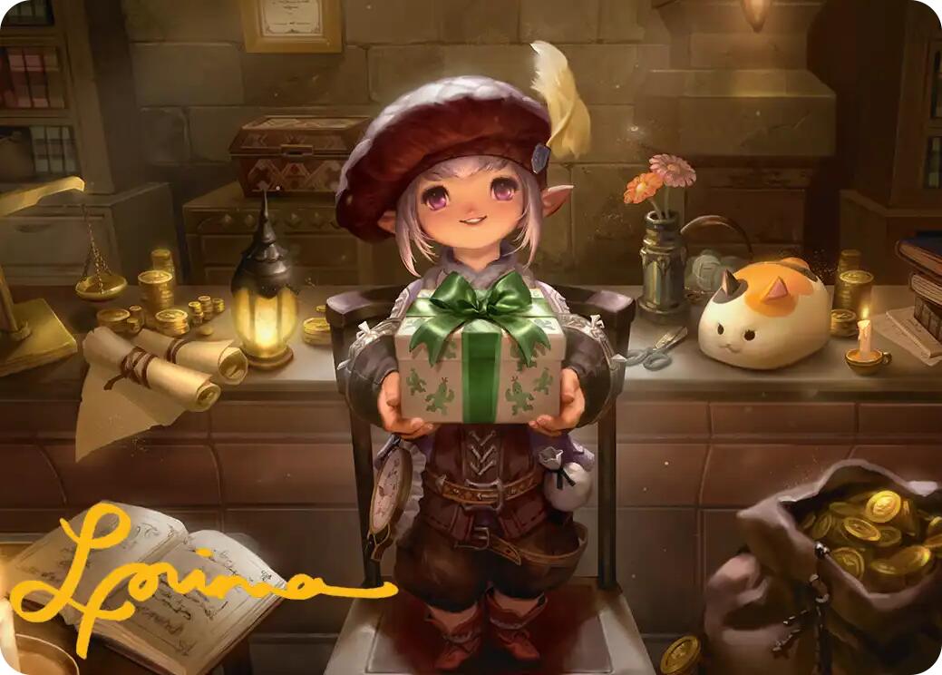 Tataru Taru Art Card (Gold-Stamped Signature) [FINAL FANTASY Art Series] | Cracking-Singles