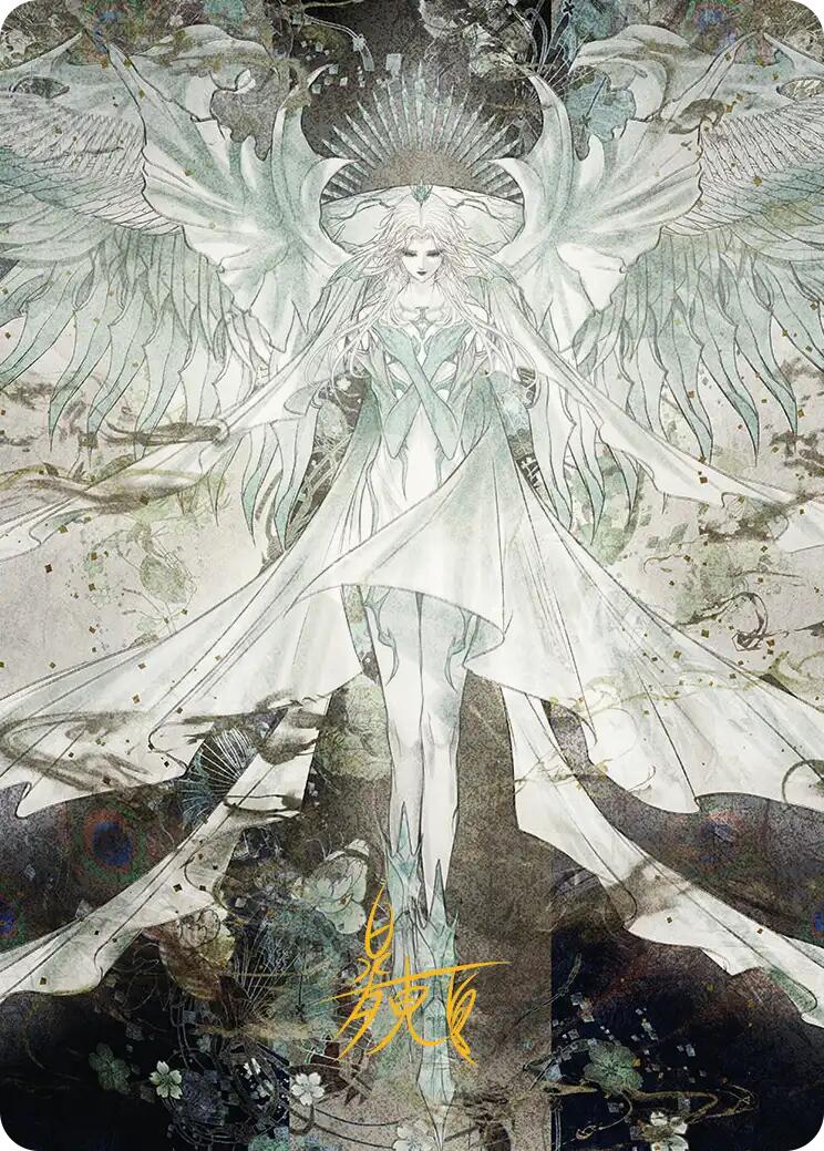 Hydaelyn, the Mothercrystal Art Card (Gold-Stamped Signature) [FINAL FANTASY Art Series] | Cracking-Singles