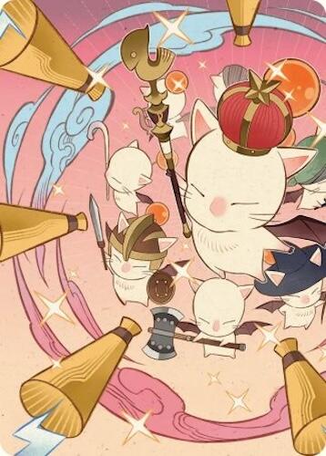Summon: Good King Mog XII Art Card [FINAL FANTASY Art Series] | Cracking-Singles