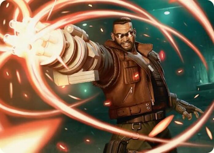 Barret Wallace Art Card [FINAL FANTASY Art Series] | Cracking-Singles