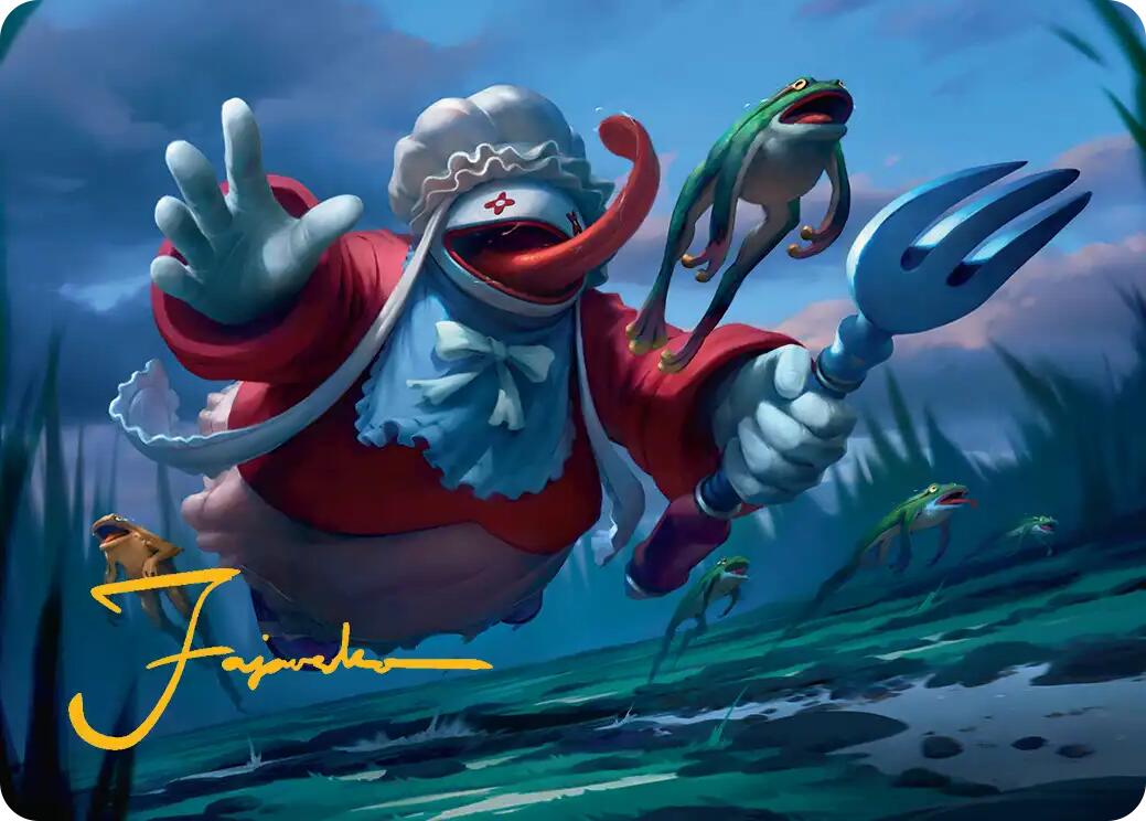 Quina, Qu Gourmet Art Card (Gold-Stamped Signature) [FINAL FANTASY Art Series] | Cracking-Singles