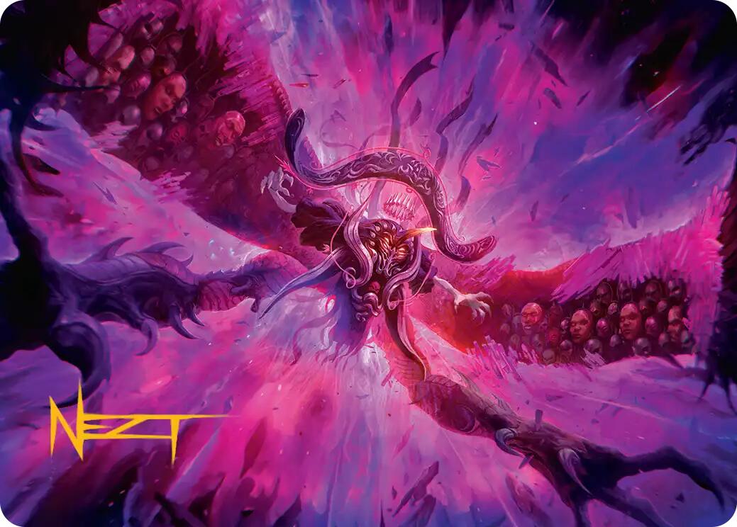 Hades, Sorcerer of Eld Art Card (Gold-Stamped Signature) [FINAL FANTASY Art Series] | Cracking-Singles