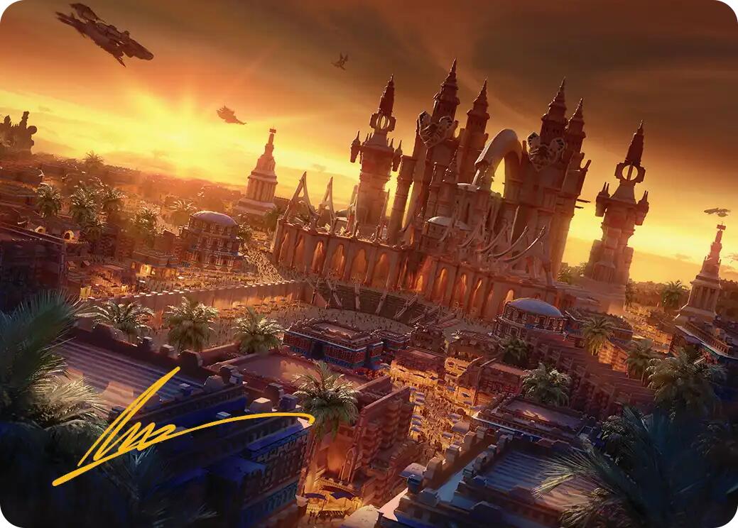 Rabanastre, Royal City Art Card (Gold-Stamped Signature) [FINAL FANTASY Art Series] | Cracking-Singles