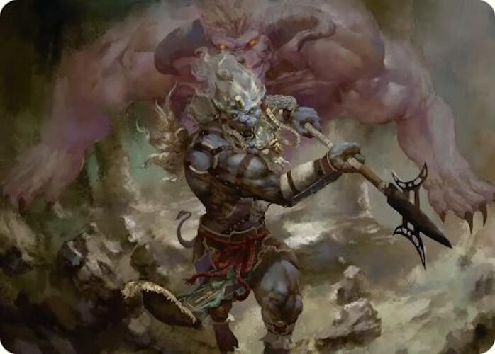 Kimahri, Valiant Guardian Art Card [FINAL FANTASY Art Series] | Cracking-Singles