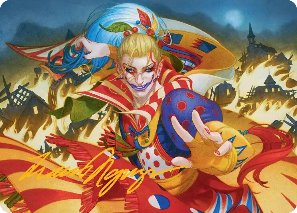 Ruinous Ultimatum Art Card (Gold-Stamped Signature) [FINAL FANTASY Art Series] | Cracking-Singles