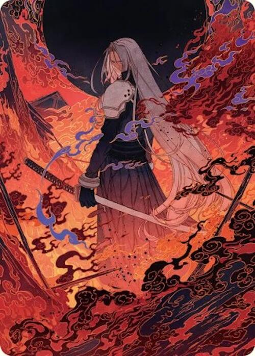 Nibelheim Aflame Art Card [FINAL FANTASY Art Series] | Cracking-Singles