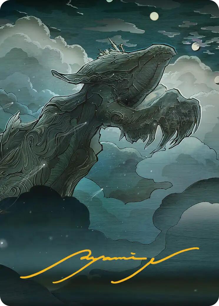 Sin, Spira's Punishment Art Card (Gold-Stamped Signature) [FINAL FANTASY Art Series] | Cracking-Singles