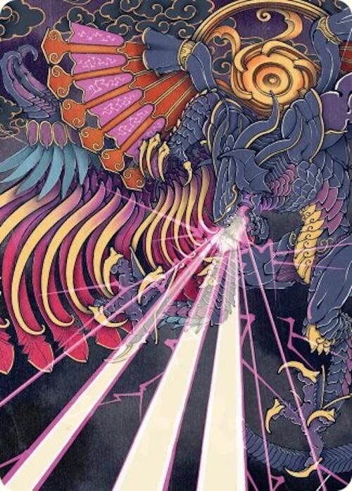 Summon: Bahamut Art Card [FINAL FANTASY Art Series] | Cracking-Singles