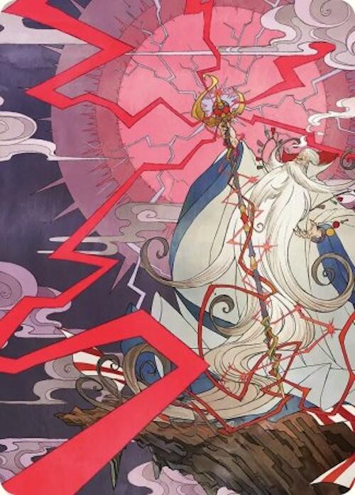 Summon: Esper Ramuh Art Card [FINAL FANTASY Art Series] | Cracking-Singles