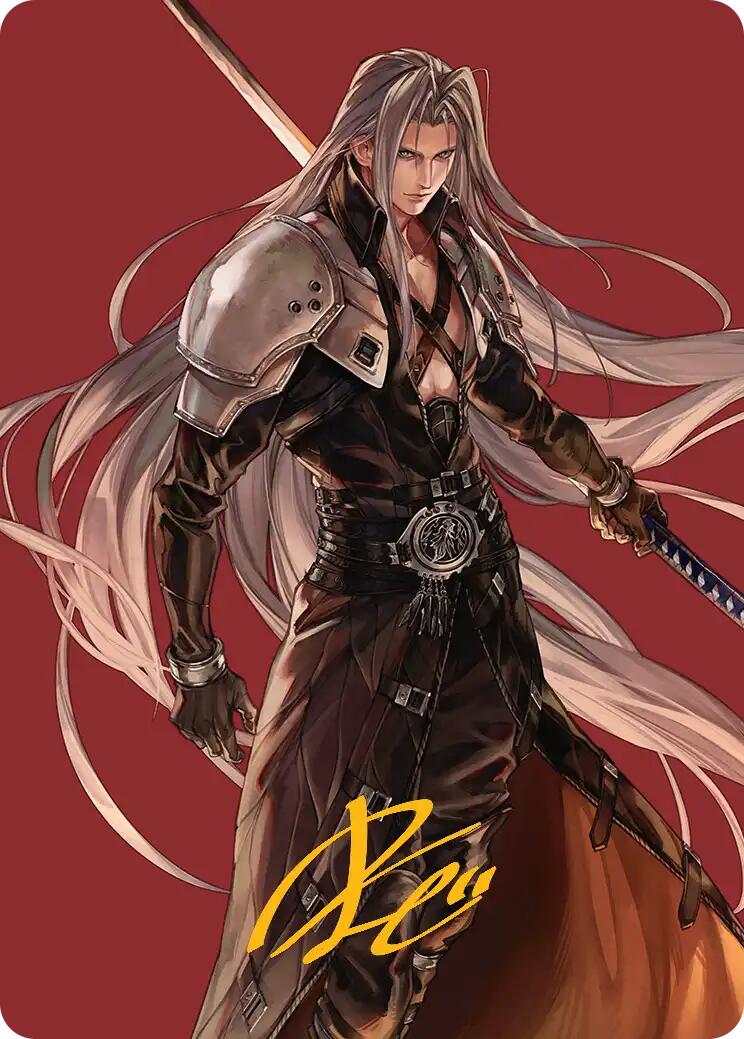 Sephiroth, Fabled SOLDIER Art Card (Gold-Stamped Signature) [FINAL FANTASY Art Series] | Cracking-Singles