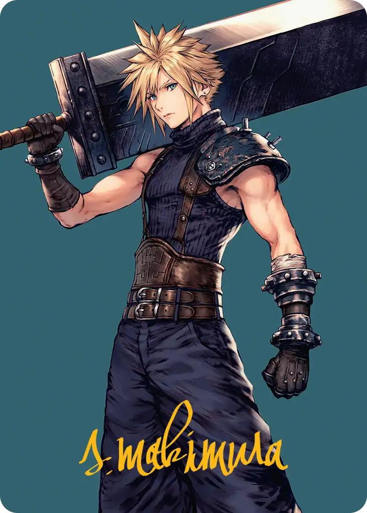 Cloud, Ex-SOLDIER Art Card (Gold-Stamped Signature) [FINAL FANTASY Art Series] | Cracking-Singles