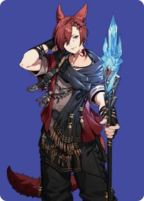 G'raha Tia, Scion Reborn Art Card (51) [FINAL FANTASY Art Series] | Cracking-Singles