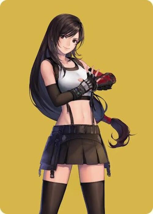 Tifa, Martial Artist Art Card [FINAL FANTASY Art Series] | Cracking-Singles