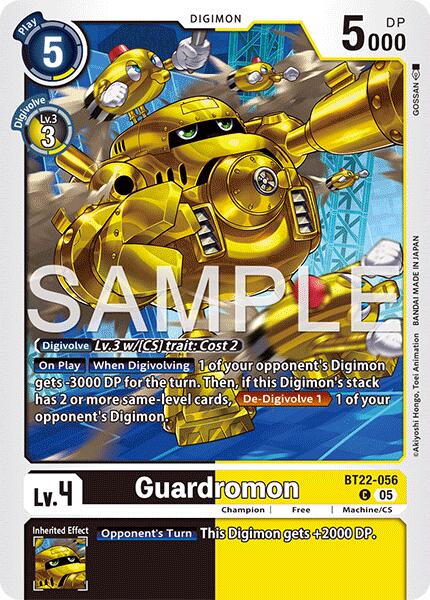 Guardromon [BT22-056] [Cyber Eden] | Cracking-Singles